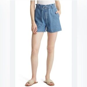 Rag & Bone Paper Bag Lightweight Denim Shorts Size 31